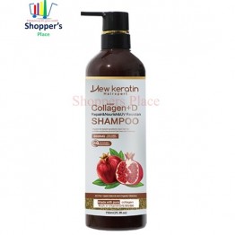 New Keratin/Keratine Queen Collagen+D Shampoo 750ml